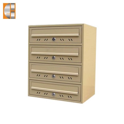 Customization outdoor steel  residential mailbox with lock